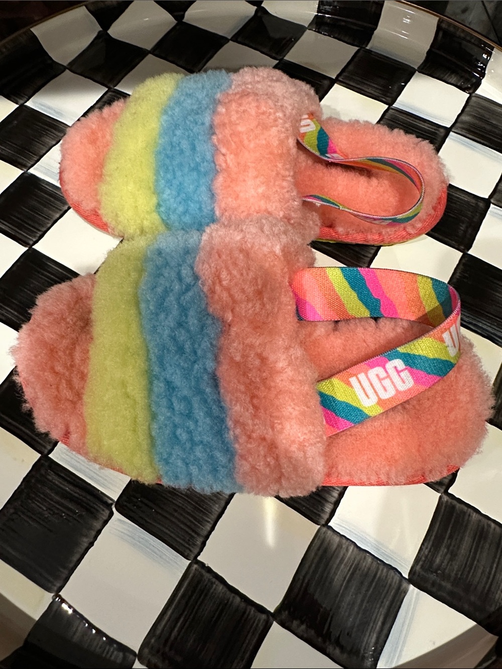 Ugg fluff yeah slide size US 11